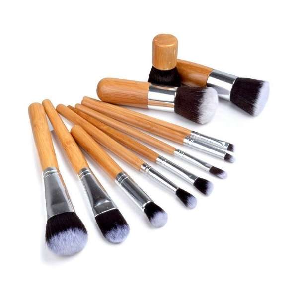 Bamboo-Brush-Set;rupacosmetics;