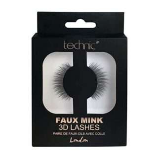 Technic-Faux-Mink-3D-False-Lashes;rupacometics