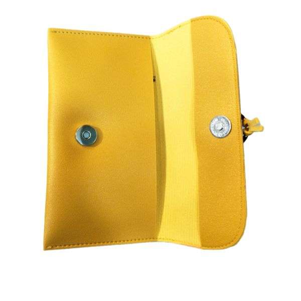 Ladis hand purse-Yellow - Image 2