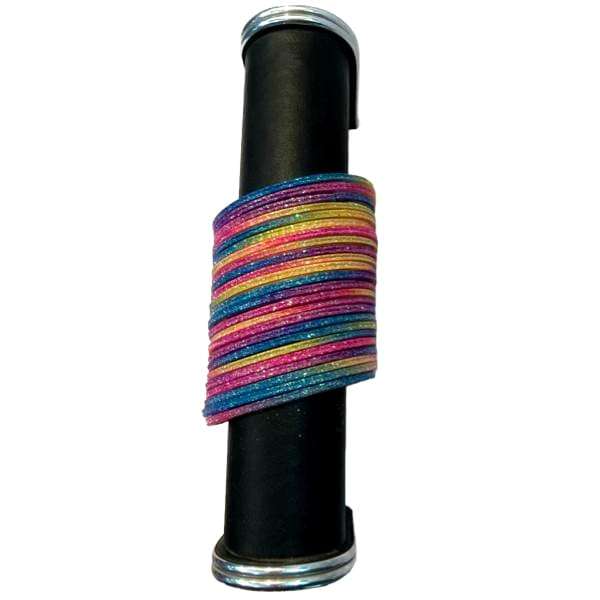 Traditiona glass bangles,Rainbow Color -24 Pcs (2-muth) - Image 3
