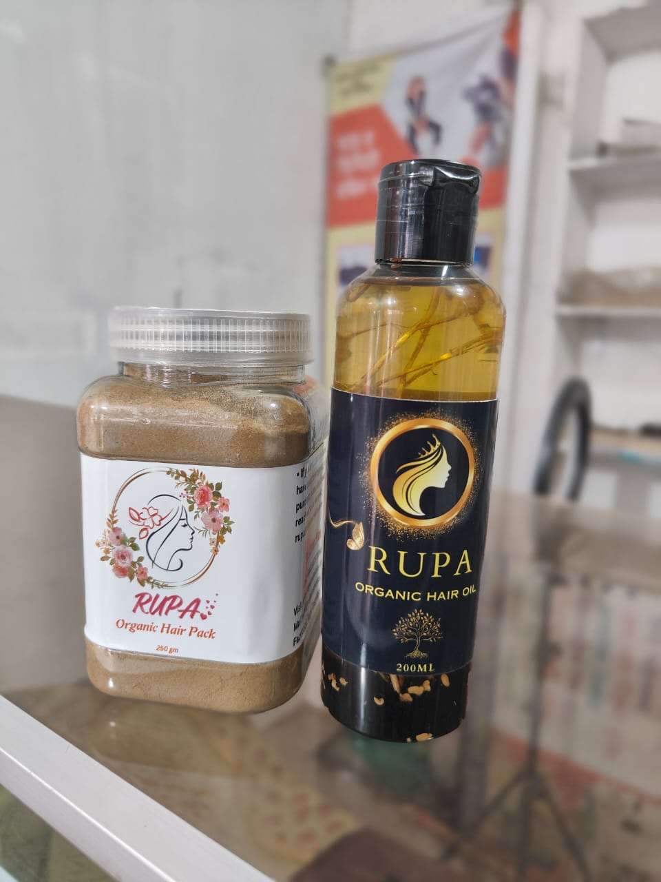 Rupa Organic Hair oil And Hair Pack - Image 2