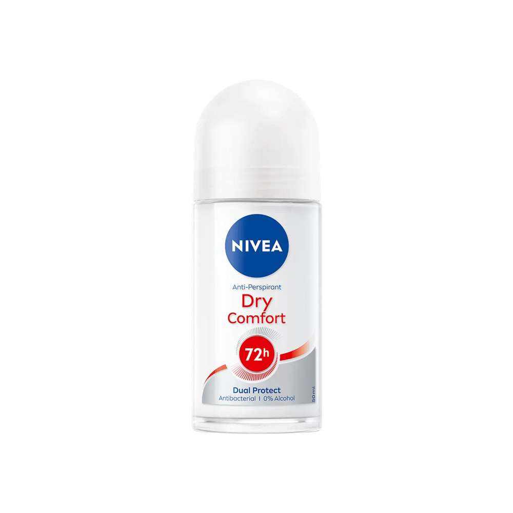Nivea Dry Comfort Deodorant Roll-On (50ml) - Image 2