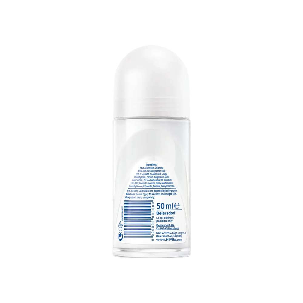 Nivea Dry Comfort Deodorant Roll-On (50ml) - Image 4