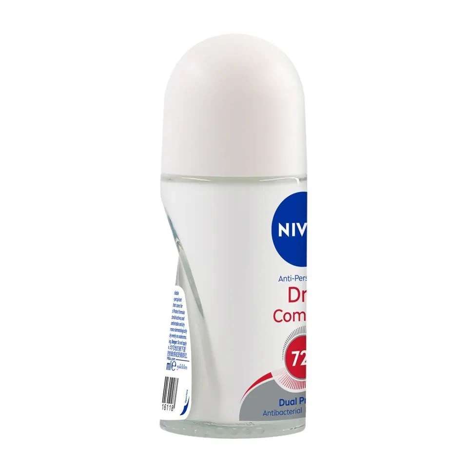 Nivea Dry Comfort Deodorant Roll-On (50ml) - Image 7