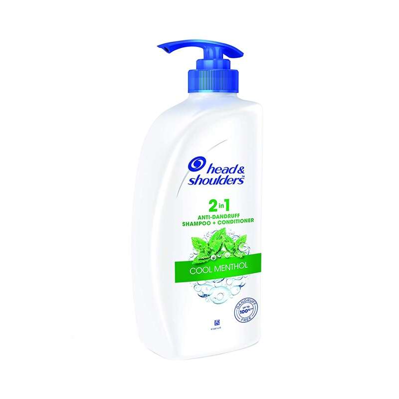 Head & Shoulders 2-in-1 Cool Menthol Anti Dandruff Shampoo + Conditioner for Women & Men
(650ml) - Image 3