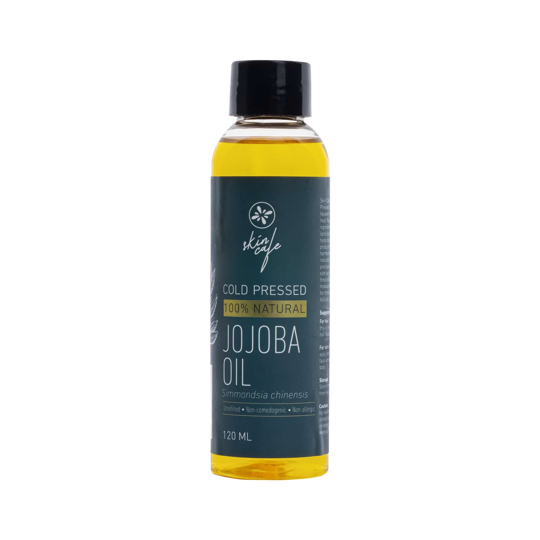 Skin Cafe Jojoba Oil (Cold Pressed)
(120ml)