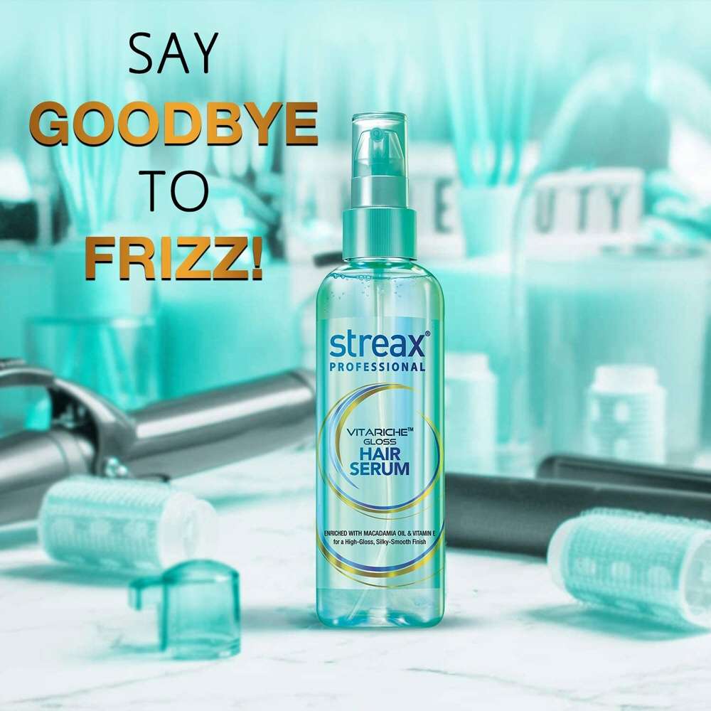 Streax Vitariche Gloss Hair Serum(100ml) indian - Image 4