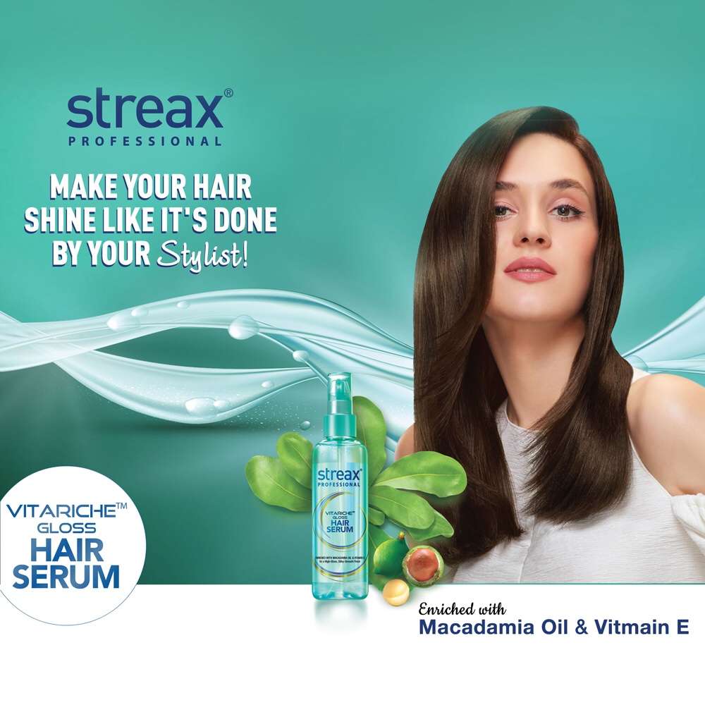 Streax Vitariche Gloss Hair Serum(100ml) indian - Image 5