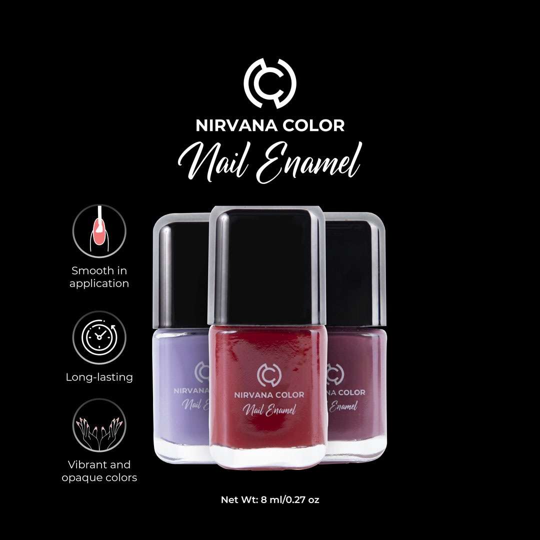 Nirvana Color Nail Enamel - Cherry Picked-14
(8ml) - Image 5