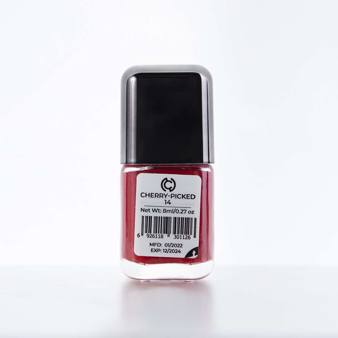 Nirvana Color Nail Enamel - Cherry Picked-14
(8ml) - Image 3