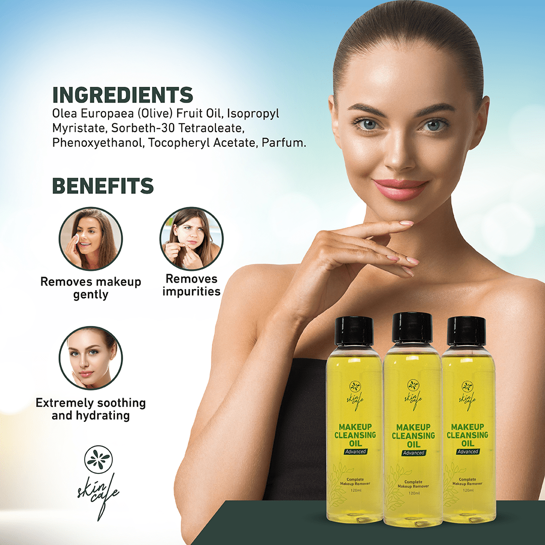 Skin Cafe Makeup Cleansing Oil Advanced
(120ml) - Image 4