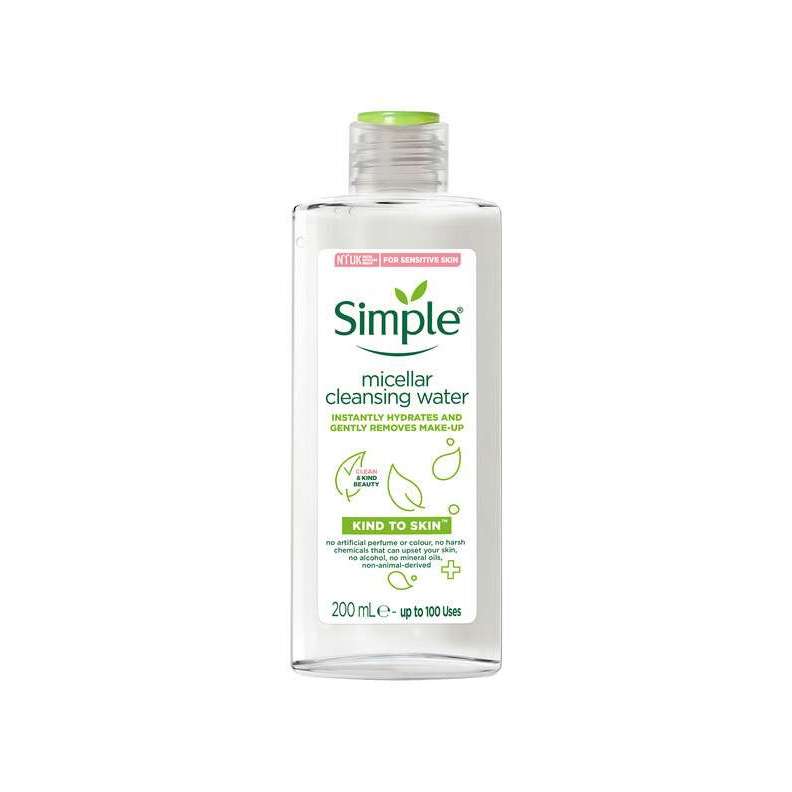 Simple Kind To Skin Micellar Cleansing Water
(200ml) - Image 6
