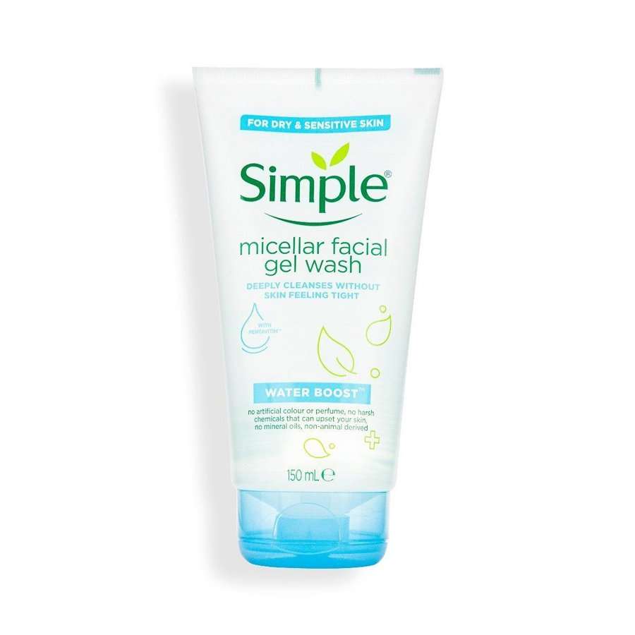 Simple Water Boost Micellar Facial Gel Wash 150ml - Image 3